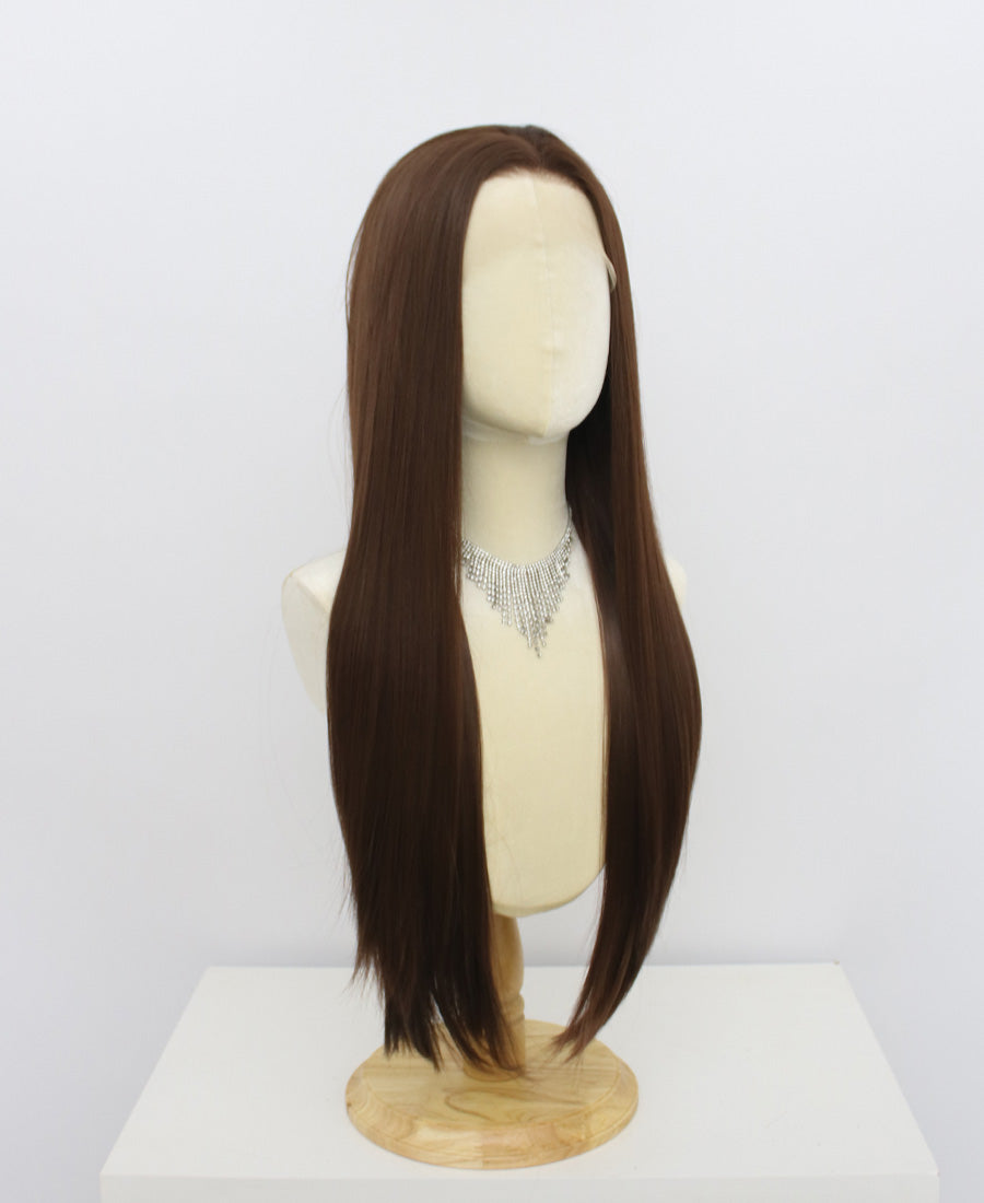 Ariana-Brown Lace Frontal Synthetic Wigs