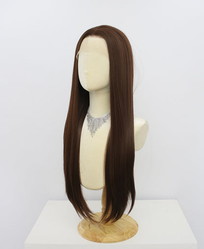 Ariana-Brown Lace Frontal Synthetic Wigs