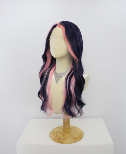 Freya-Purple Lace Frontal Synthetic Wigs