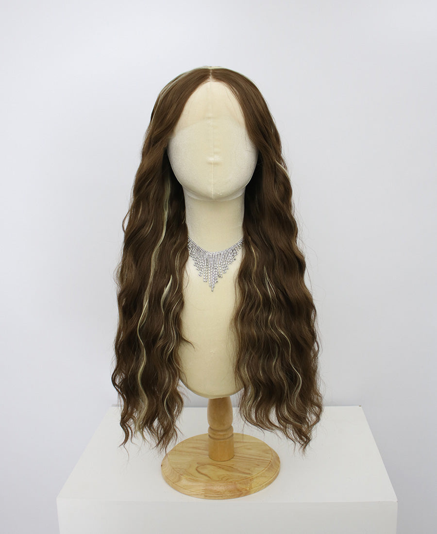 Freya-Brown Lace Frontal Synthetic Wigs