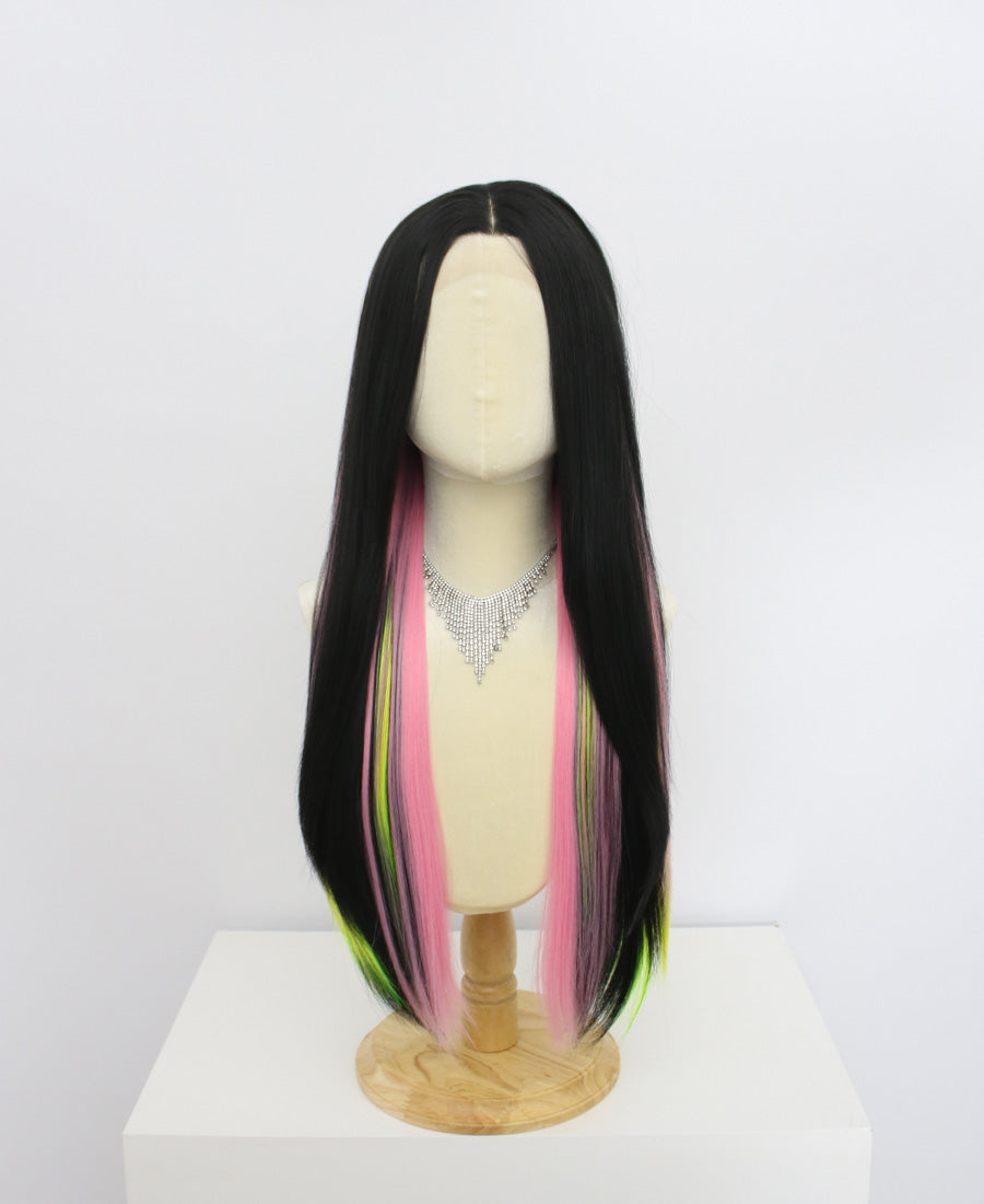 Ariana-Black Lace Frontal Synthetic Wigs