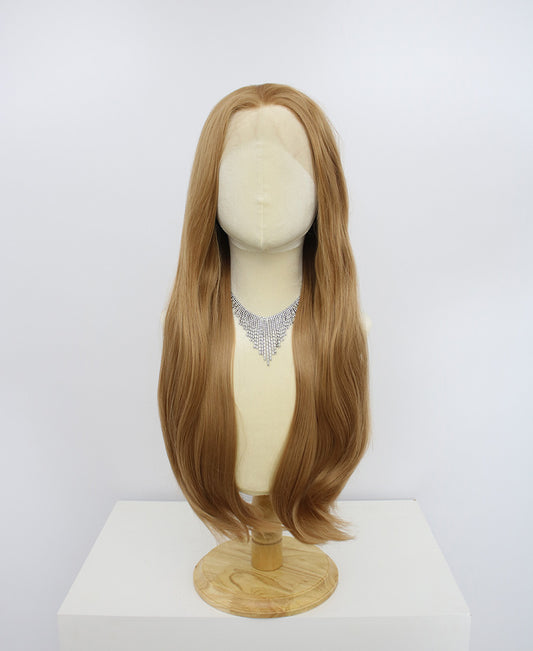 Brielle-Brown Lace Frontal Synthetic Wigs