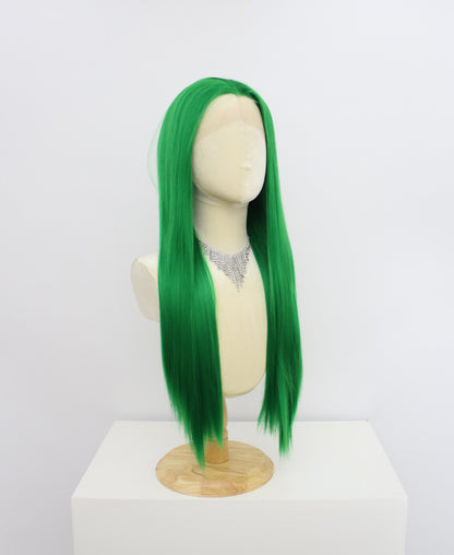 Brielle-Green Lace Frontal Synthetic Wigs