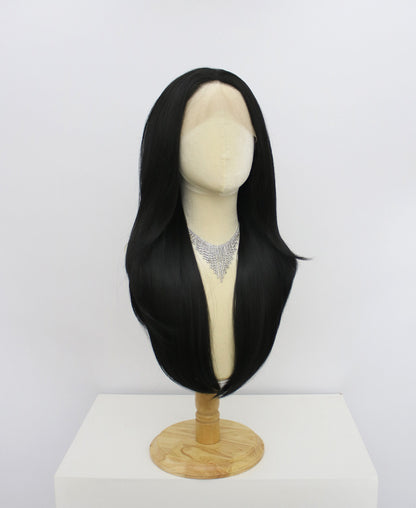 MGW-B-Black Lace Frontal Synthetic Wigs