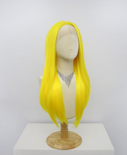 Ariana-Yellow Lace Frontal Synthetic Wigs