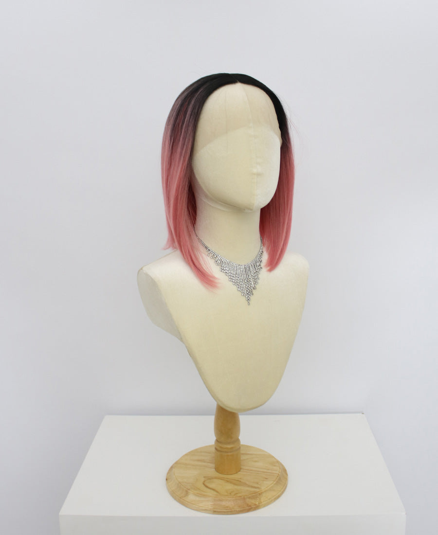 Gwendolyn-Pink Lace Frontal Synthetic Wigs