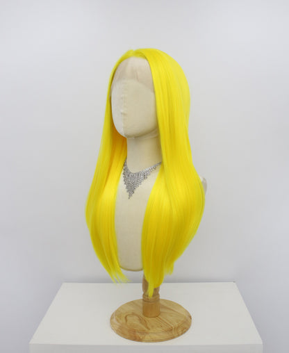 Ariana-Yellow Lace Frontal Synthetic Wigs