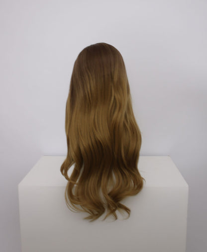 Mia-Brown Hard Frontal Synthetic Wigs