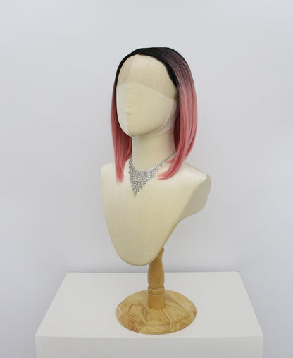 Gwendolyn-Pink Lace Frontal Synthetic Wigs