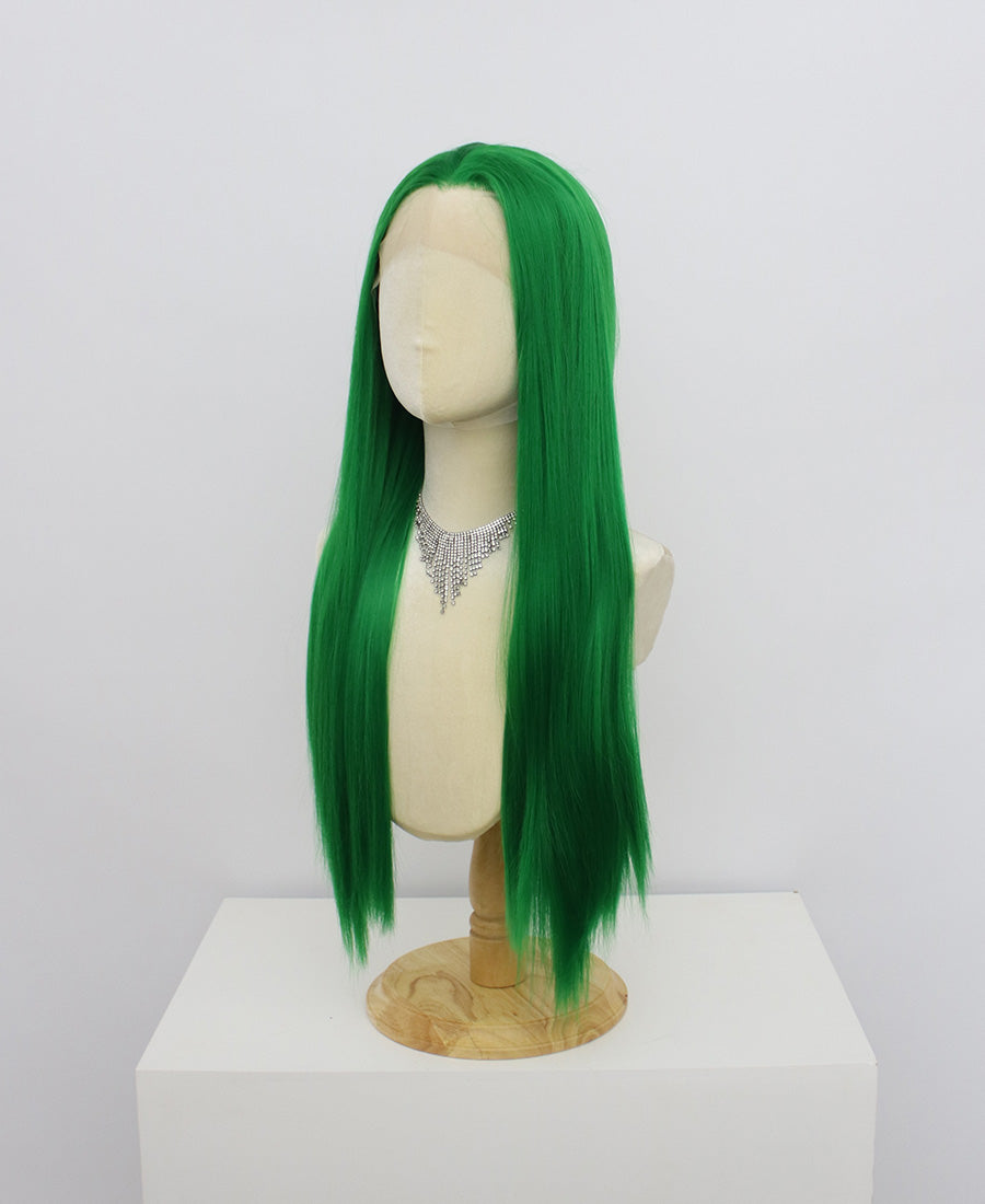 Brielle-Green Lace Frontal Synthetic Wigs