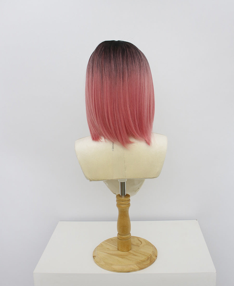 Gwendolyn-Pink Lace Frontal Synthetic Wigs