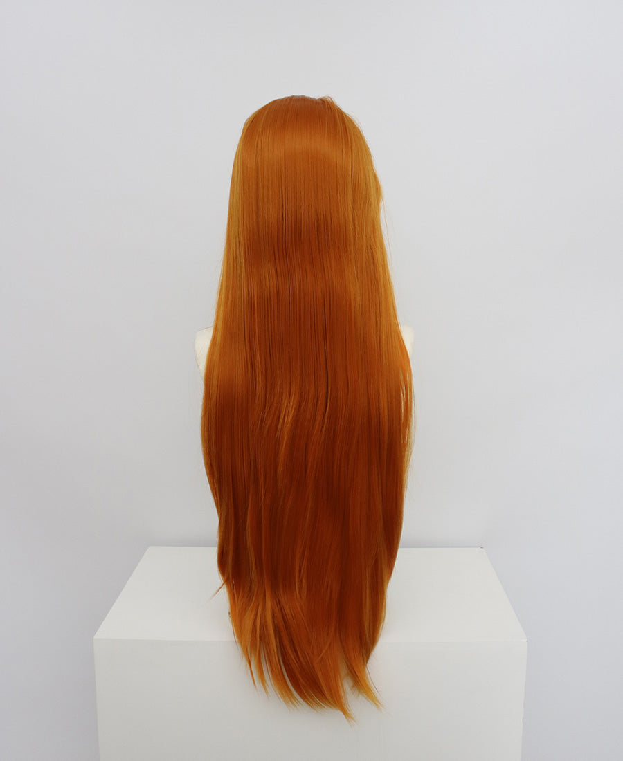 Brielle-Orange Lace Frontal Synthetic Wigs