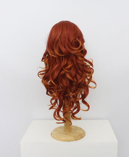 MGW-C-Orange Lace Frontal Synthetic Wigs