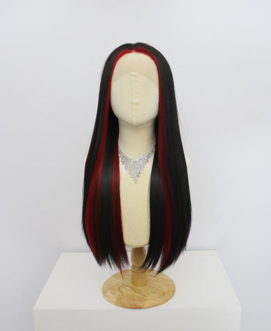 Ariana-Black Lace Frontal Synthetic Wigs