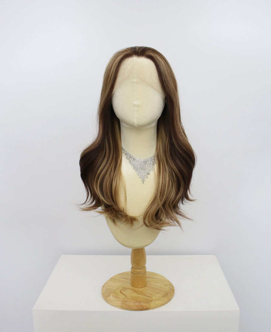 Freya-Brown Lace Frontal Synthetic Wigs