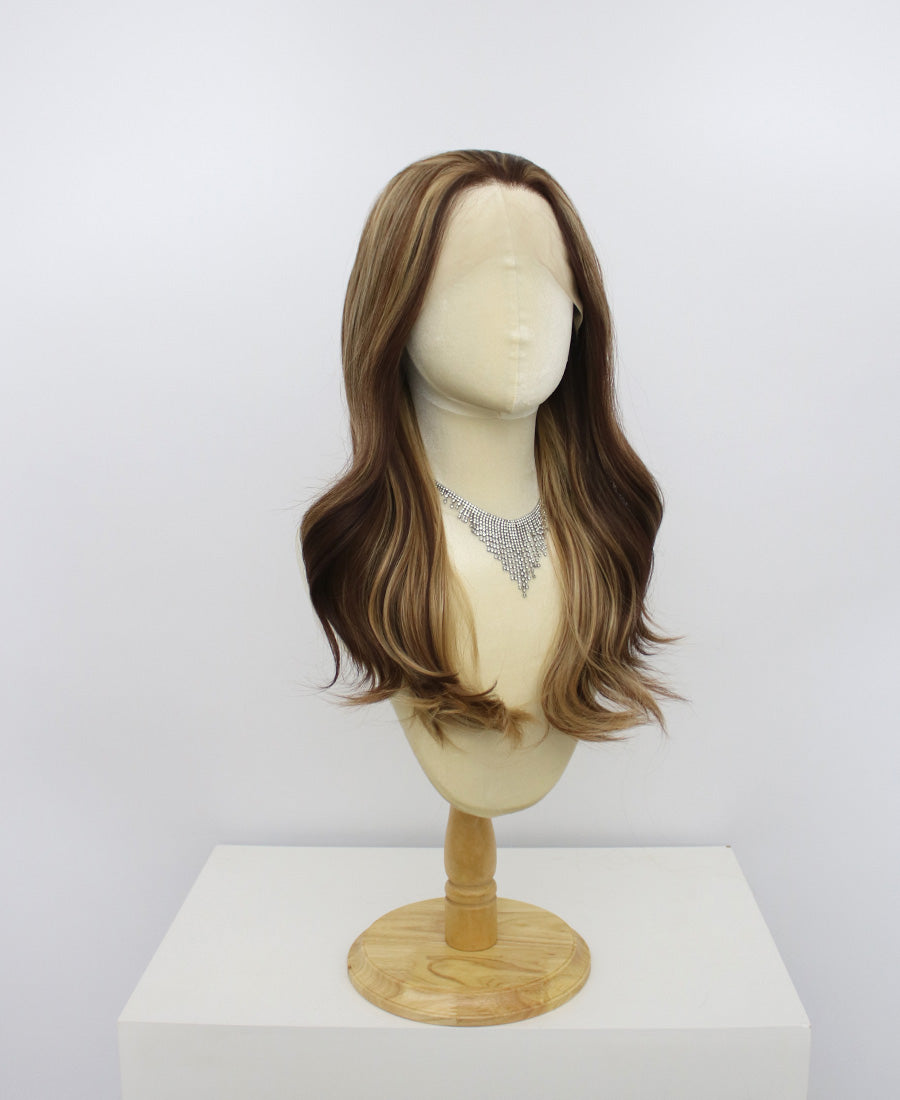 Freya-Brown Lace Frontal Synthetic Wigs