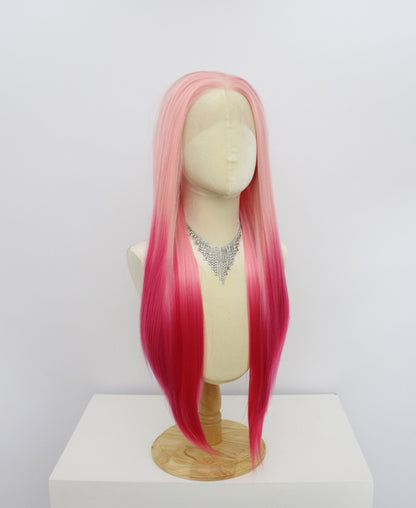 Ariana-Pink Lace Frontal Synthetic Wigs