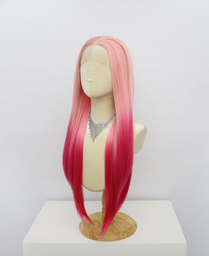 Ariana-Pink Lace Frontal Synthetic Wigs