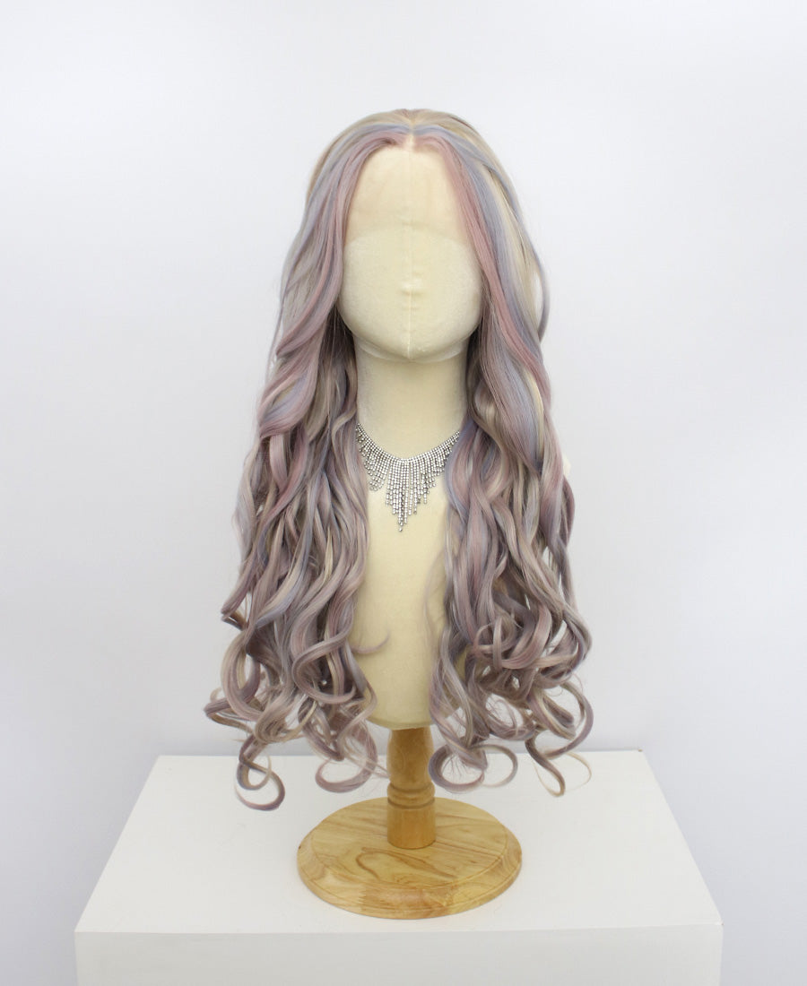 Freya-Grey Lace Frontal Synthetic Wigs