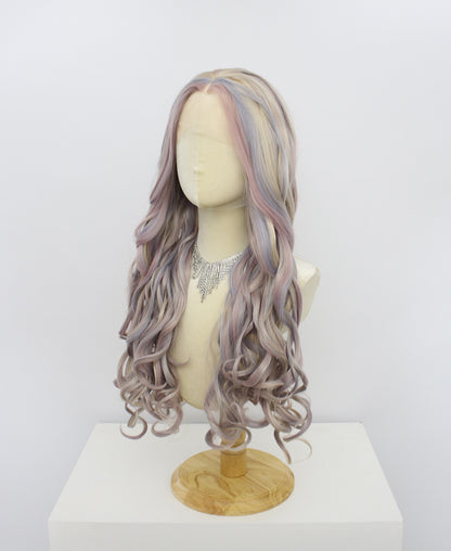 Freya-Grey Lace Frontal Synthetic Wigs