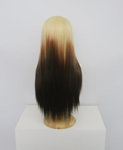 Ariana-Brown And Blonde Lace Frontal Synthetic Wigs