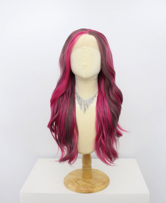 Freya-Pink Lace Frontal Synthetic Wigs