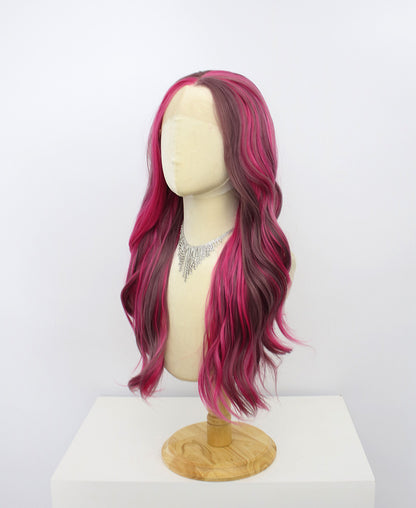 Freya-Pink Lace Frontal Synthetic Wigs