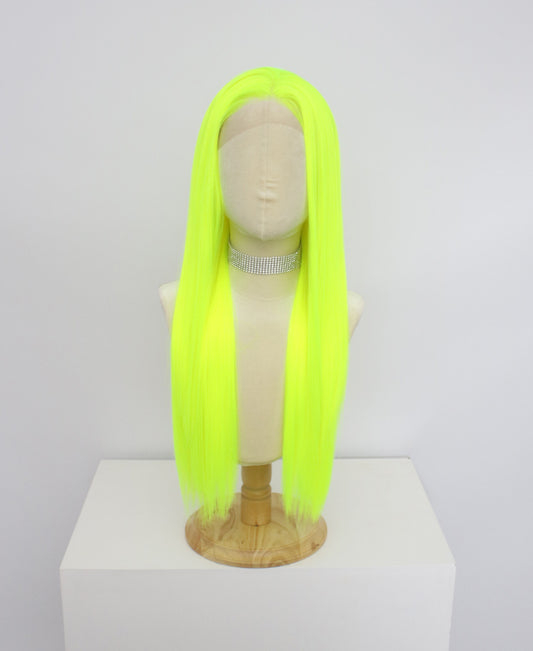 Ariana-Neon Yellow Lace Frontal Synthetic Wigs