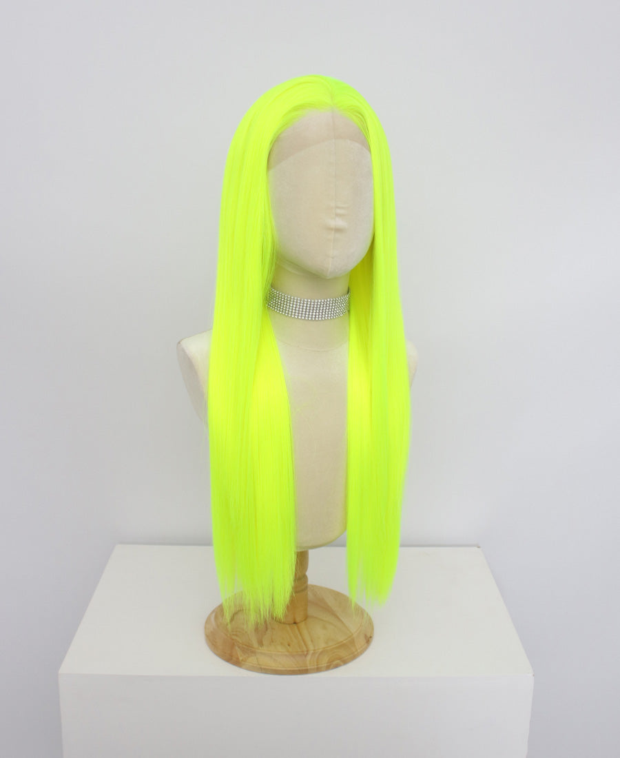 Ariana-Neon Yellow Lace Frontal Synthetic Wigs