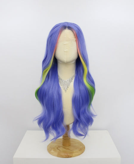 Freya-Purple Lace Frontal Synthetic Wigs