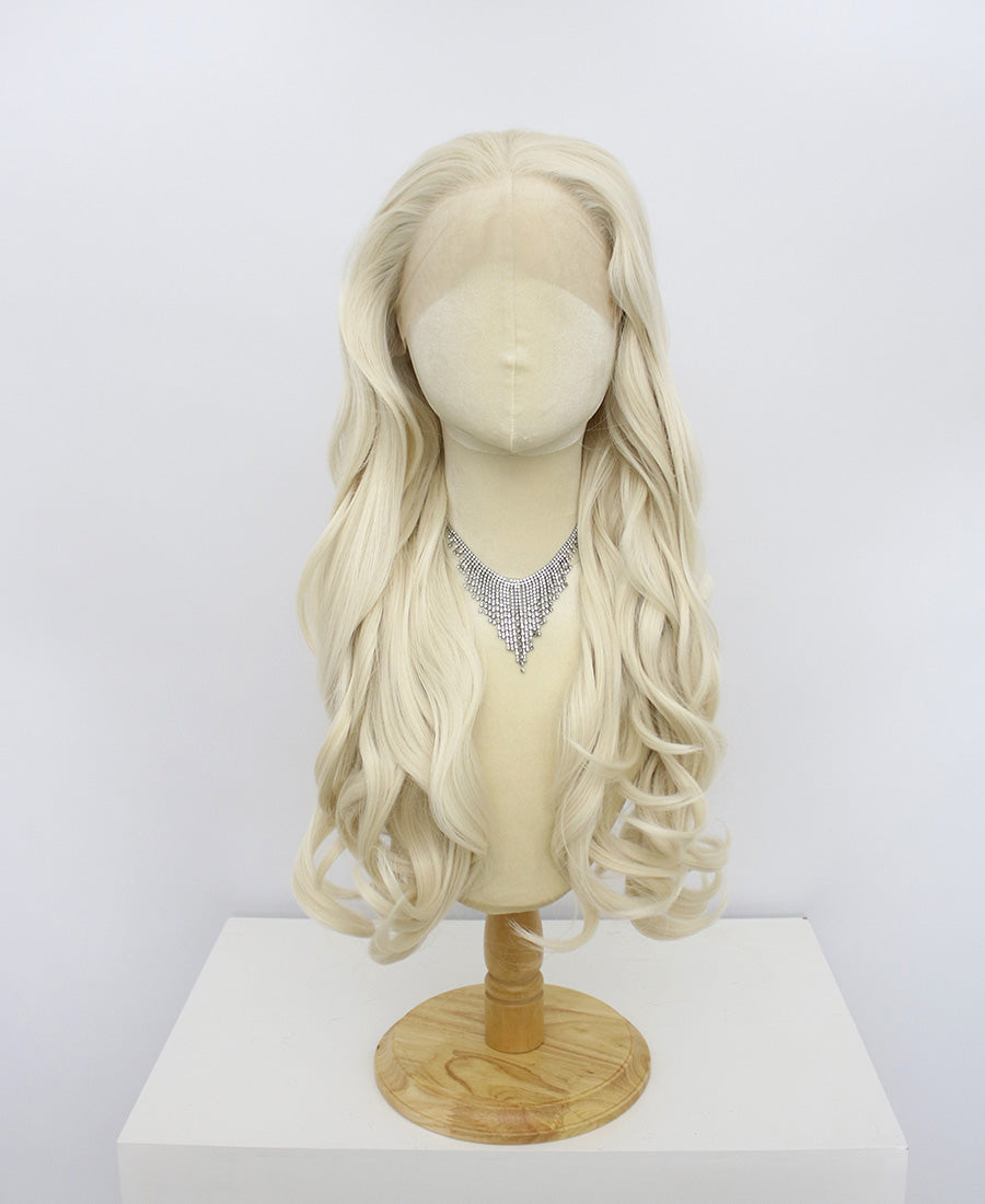 MGW-B-White Lace Frontal Synthetic Wigs