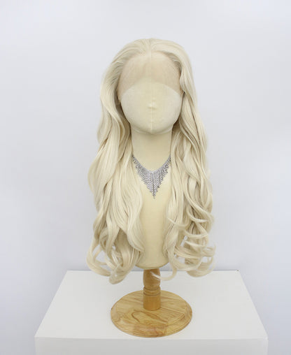 MGW-B-White Lace Frontal Synthetic Wigs