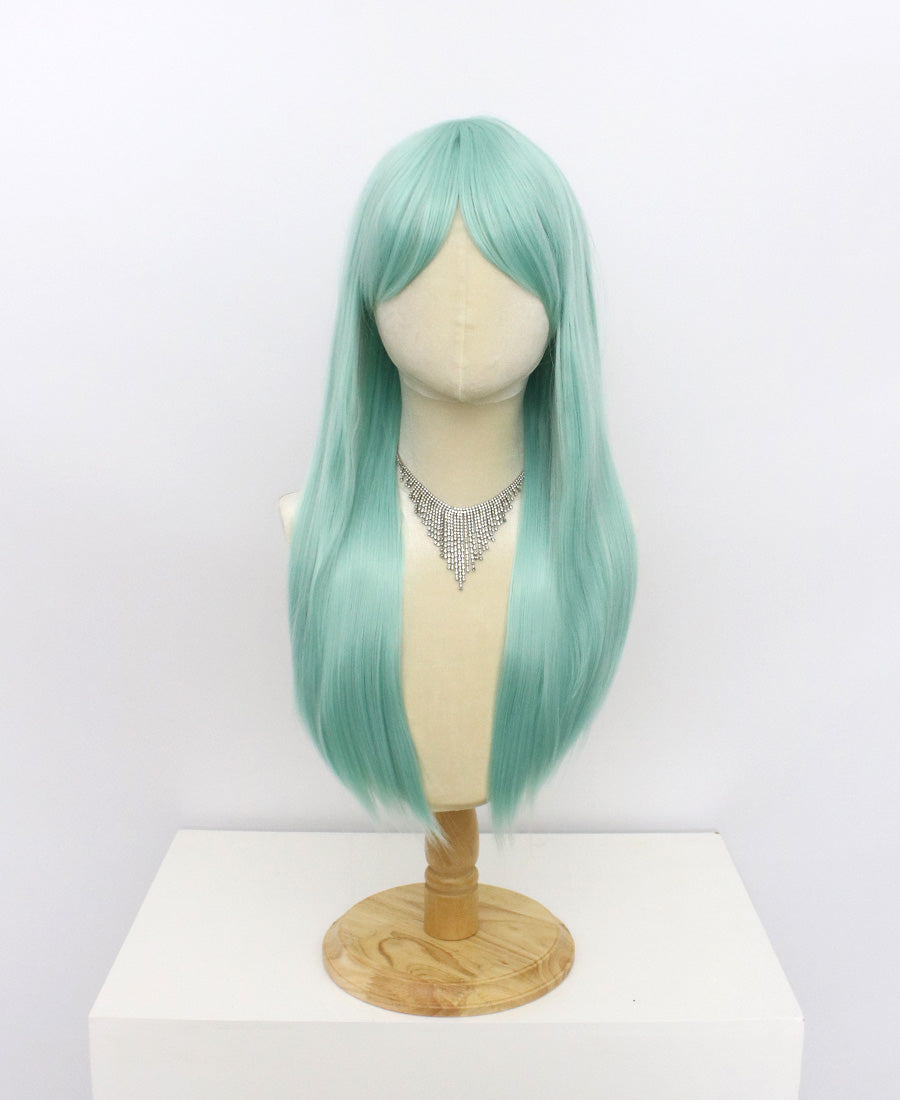 Ariel-Blue Hard Frontal Synthetic Wigs