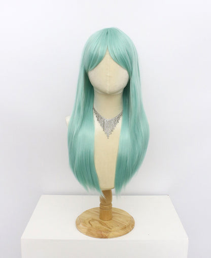 Ariel-Blue Hard Frontal Synthetic Wigs