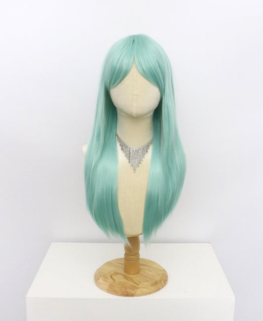 Ariel-Blue Hard Frontal Synthetic Wigs