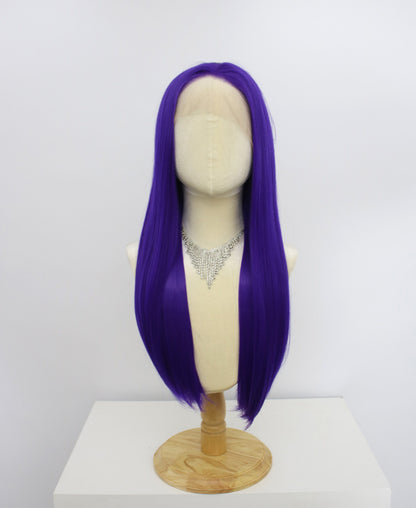 Ariana-Purple Lace Frontal Synthetic Wigs