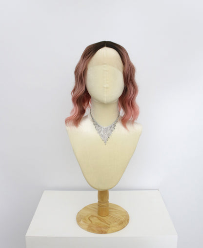 Gwendolyn-Pink Lace Frontal Synthetic Wigs