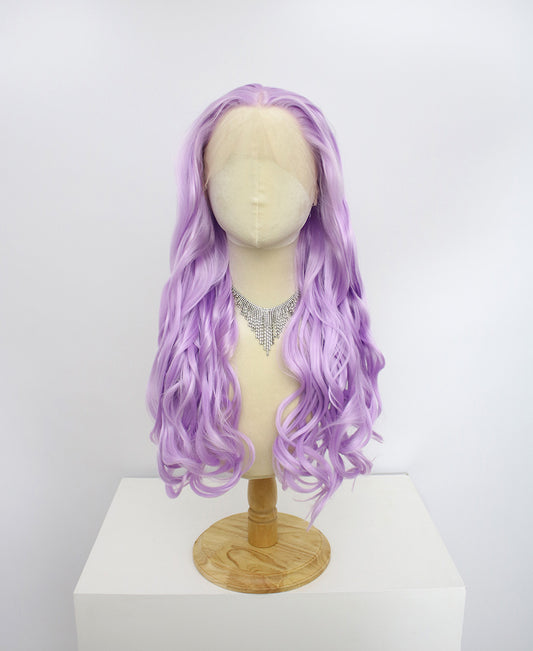 Brielle-Purple Lace Frontal Synthetic Wigs