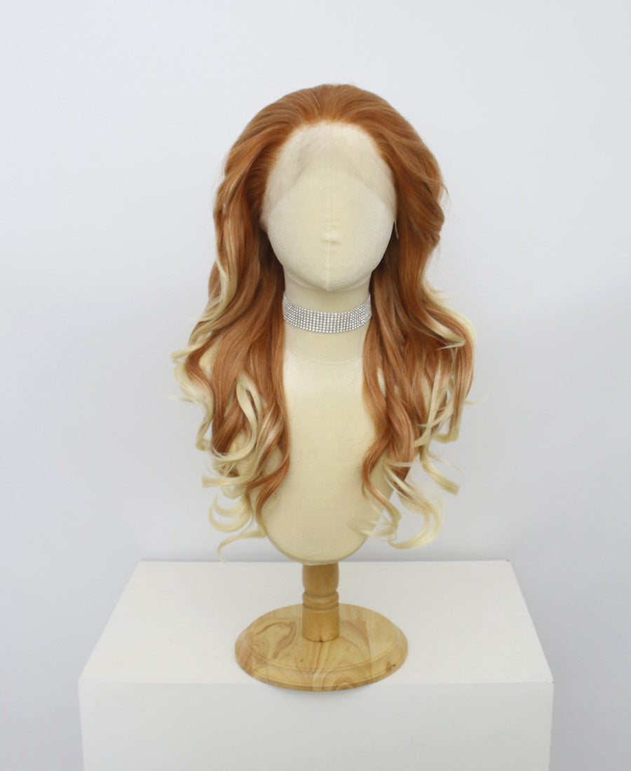 MGW-WGO-Brown Lace Frontal Synthetic Wigs