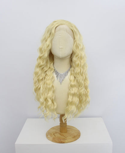 Riley-Blonde Lace Frontal Synthetic Wigs