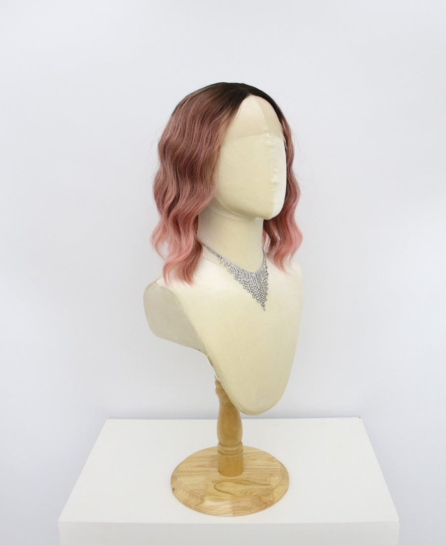 Gwendolyn-Pink Lace Frontal Synthetic Wigs