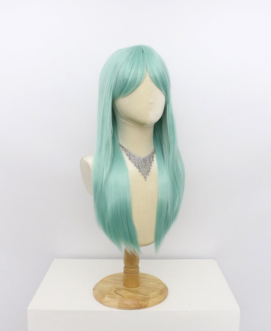 Ariel-Blue Hard Frontal Synthetic Wigs