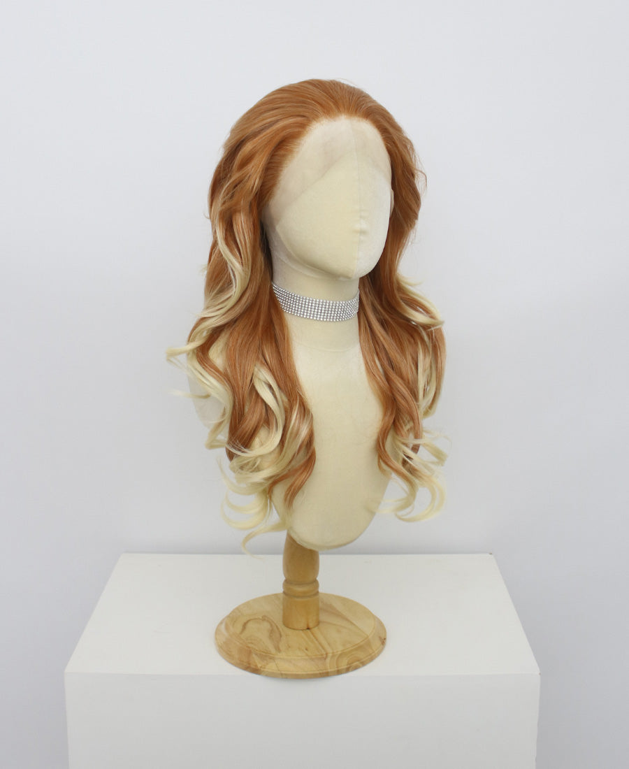 MGW-WGO-Brown Lace Frontal Synthetic Wigs