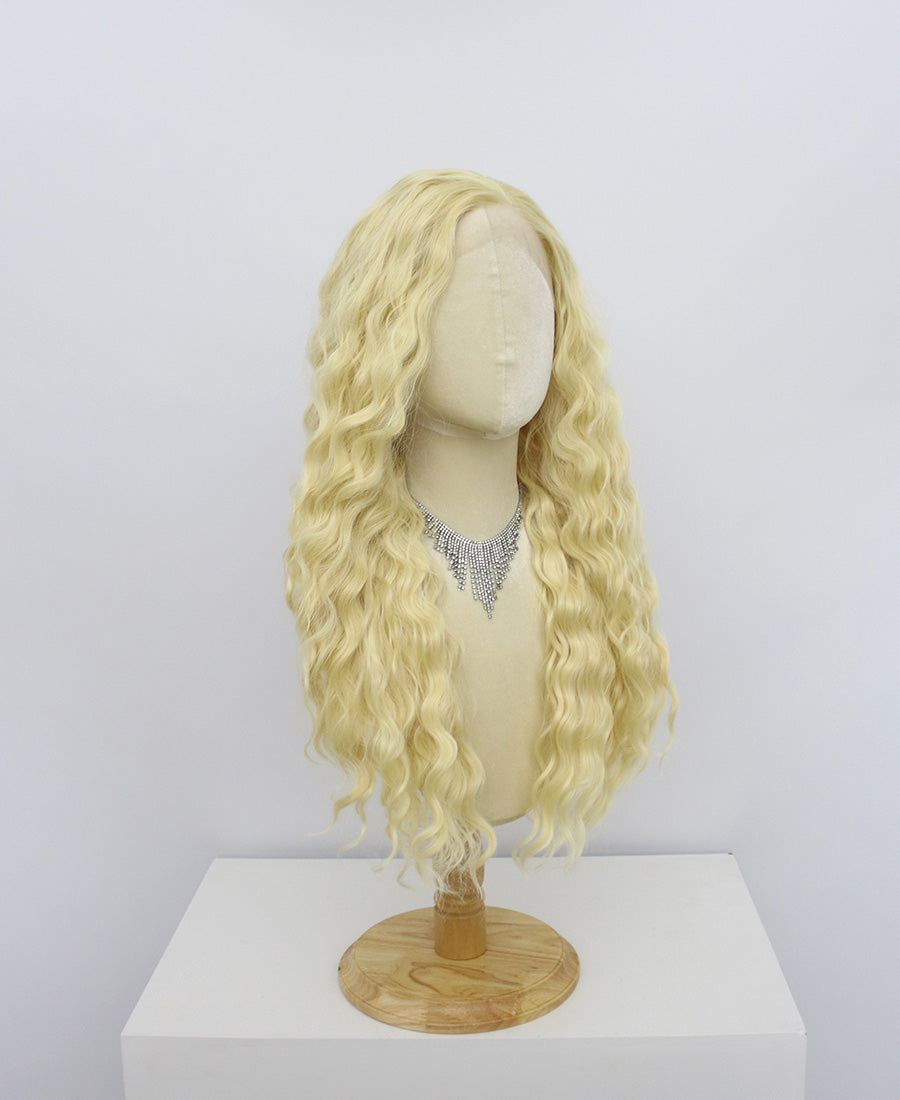 Riley-Blonde Lace Frontal Synthetic Wigs