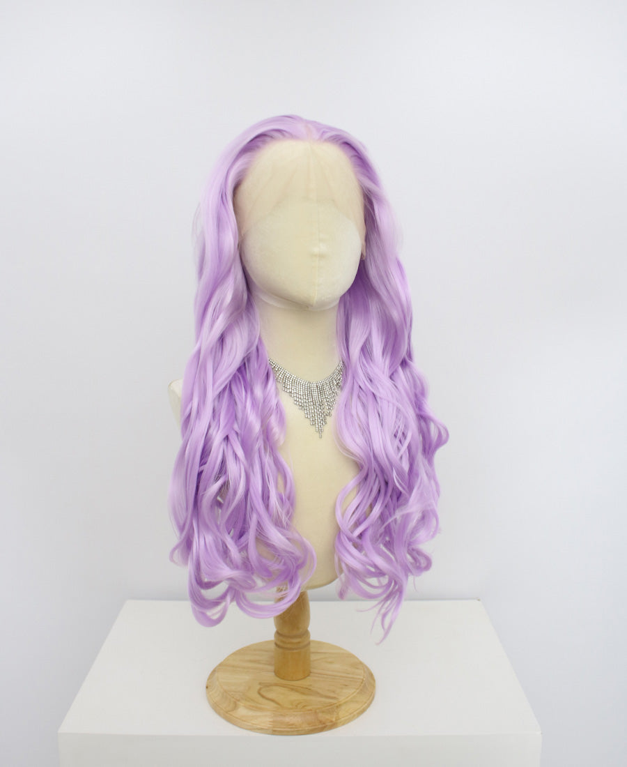 Brielle-Purple Lace Frontal Synthetic Wigs