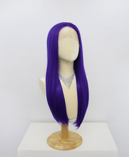 Ariana-Purple Lace Frontal Synthetic Wigs