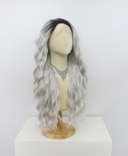 MGW-S-Grey Lace Frontal Synthetic Wigs