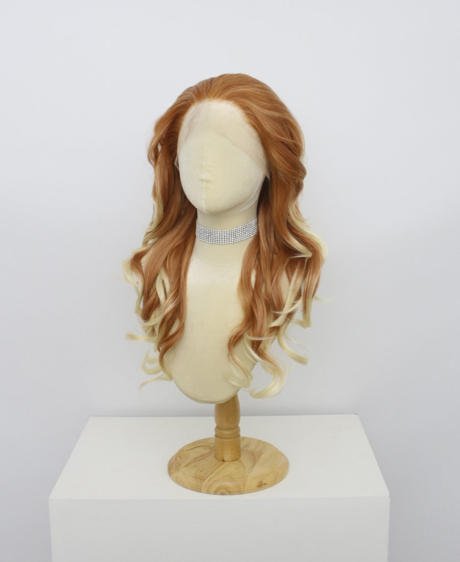 MGW-WGO-Brown Lace Frontal Synthetic Wigs