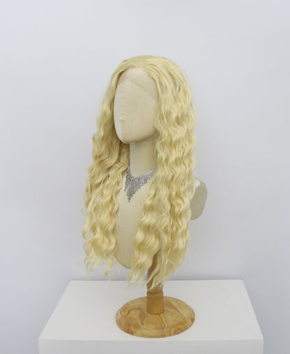 Riley-Blonde Lace Frontal Synthetic Wigs