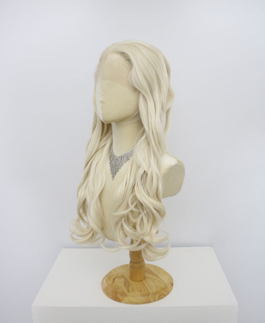 MGW-B-White Lace Frontal Synthetic Wigs